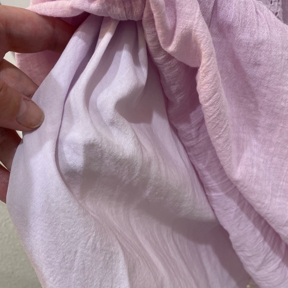 Free People Celestial Skies Midi Dress. Bonus shift. Lilac, Sz. M. - Picture 3 of 9